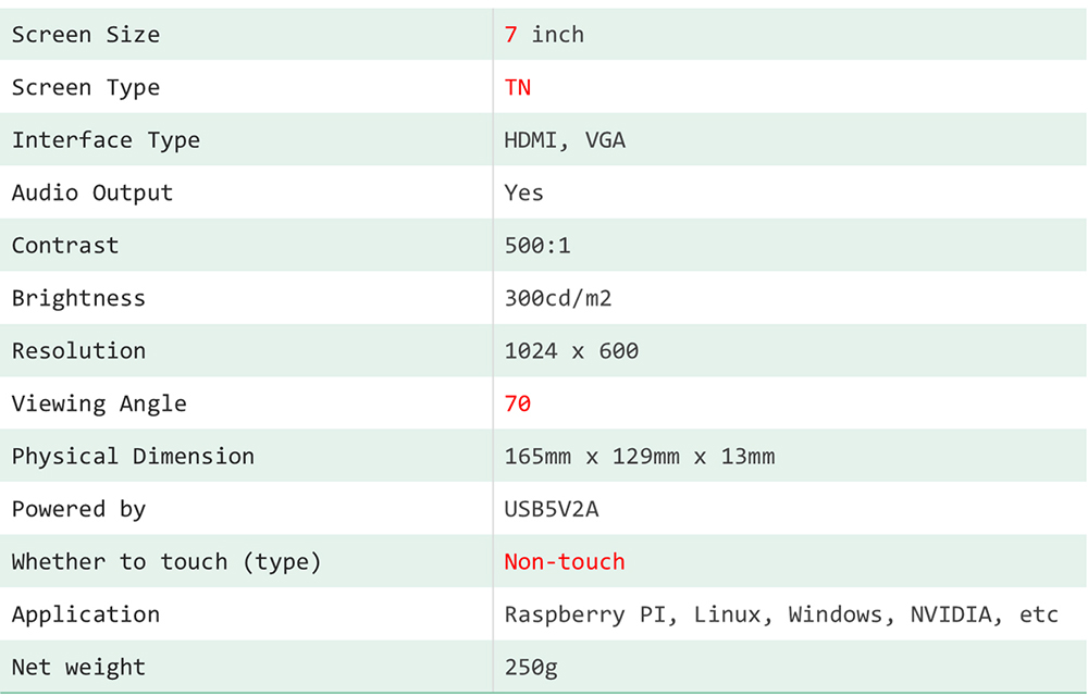 7-inch-HDMI-TN-LCD-Display-None-Touch