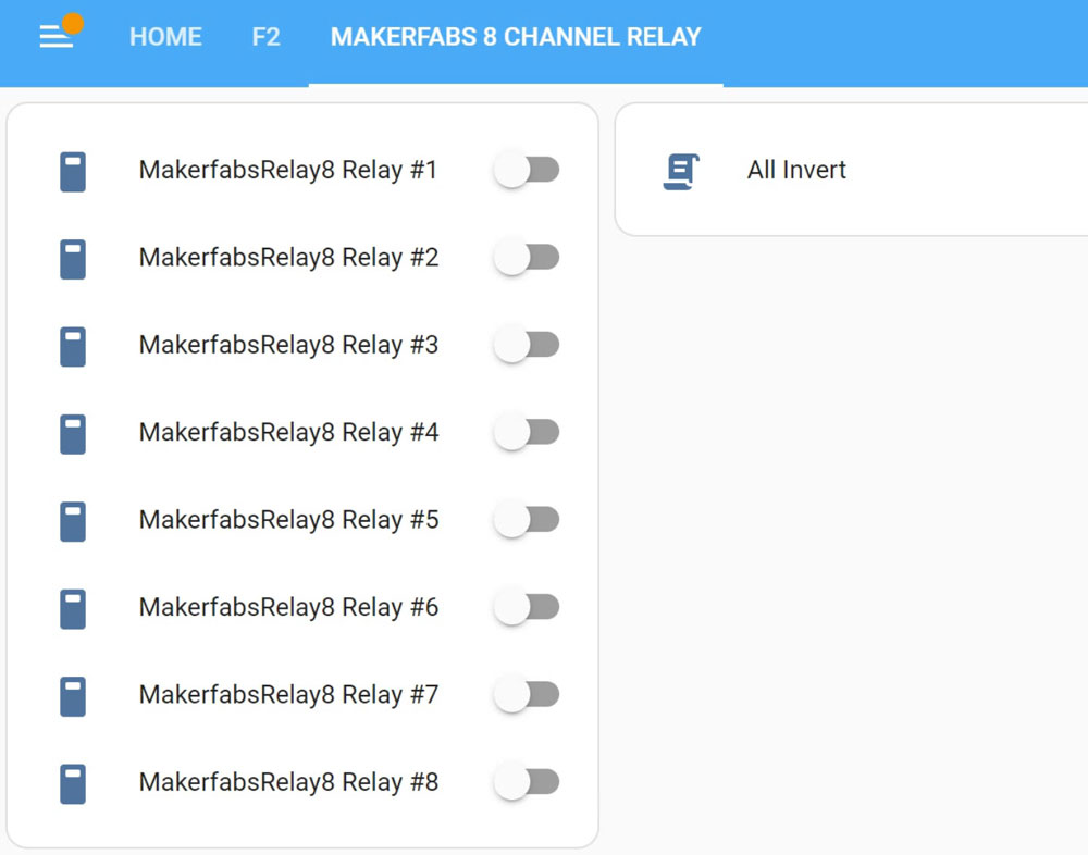 8 channel realy