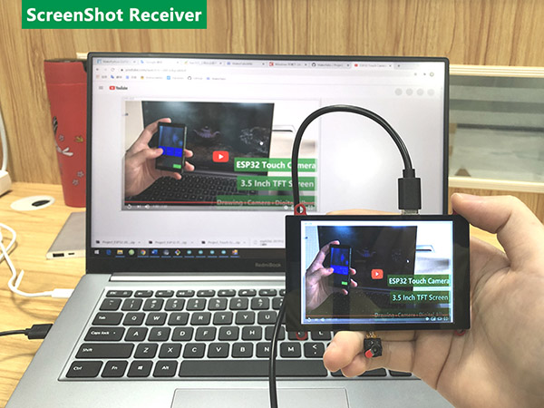 ESP32-TFT-Touch-Camera-Wireless-Screenshot-Receiver