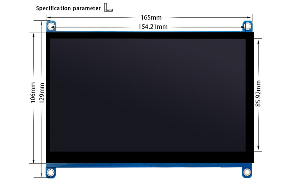 Specification-7-Inch-HDMI-LCD