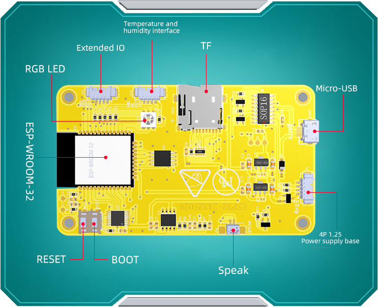 Sunton ESP32 2.8 240*320 TFT with Touch