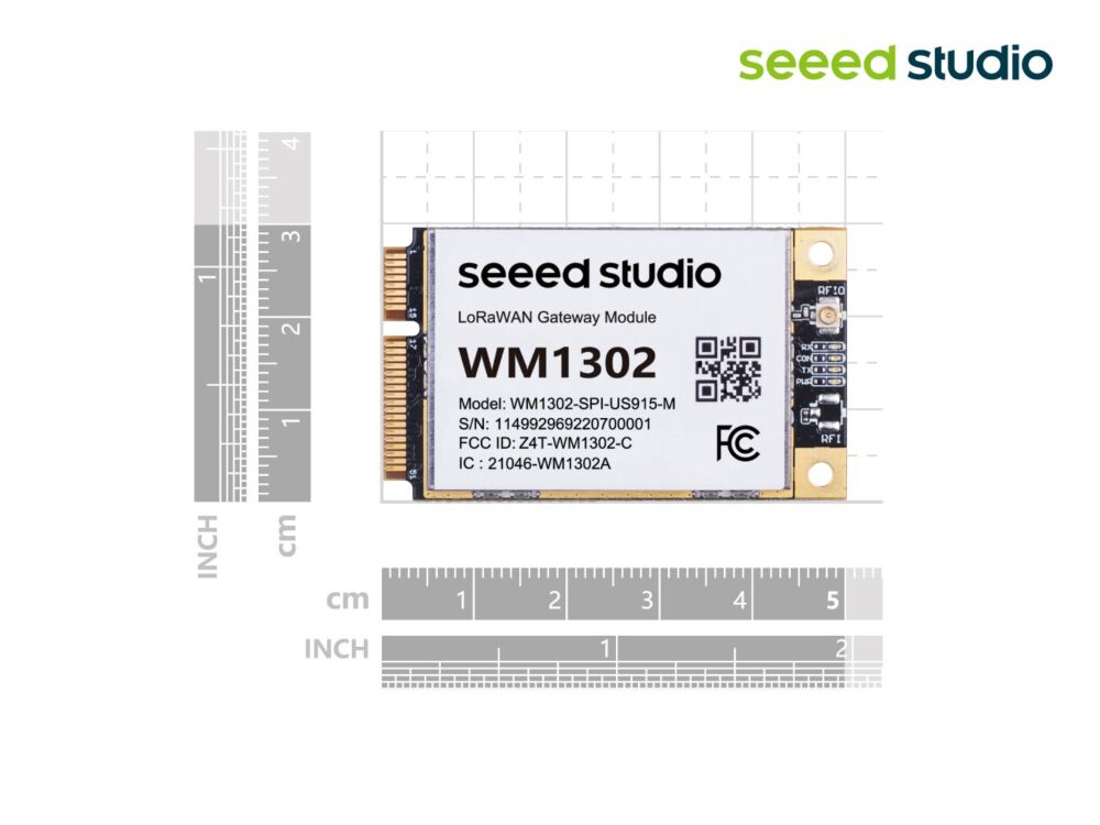 WM1302 LoRaWAN Gateway Module(SPI) | Makerfabs