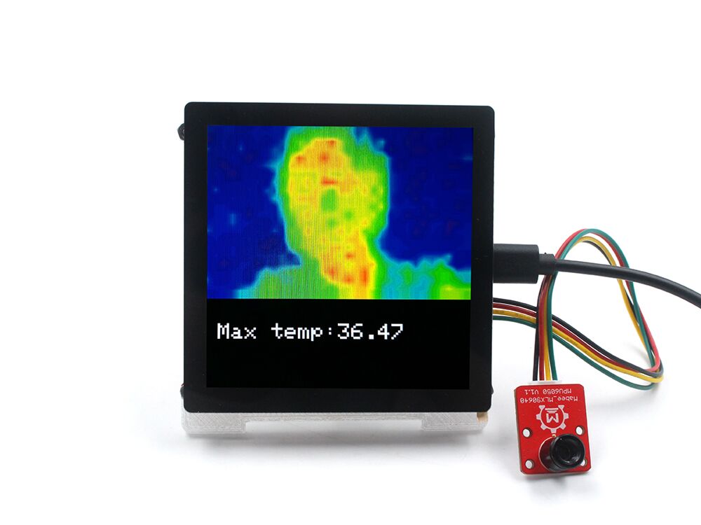 MaTouch_ESP32-S3 4 inch Display Demo Kit/ Photo Frame/ TVOC Monitor/  Infrared Temperature/ Globe Weather Forecasting