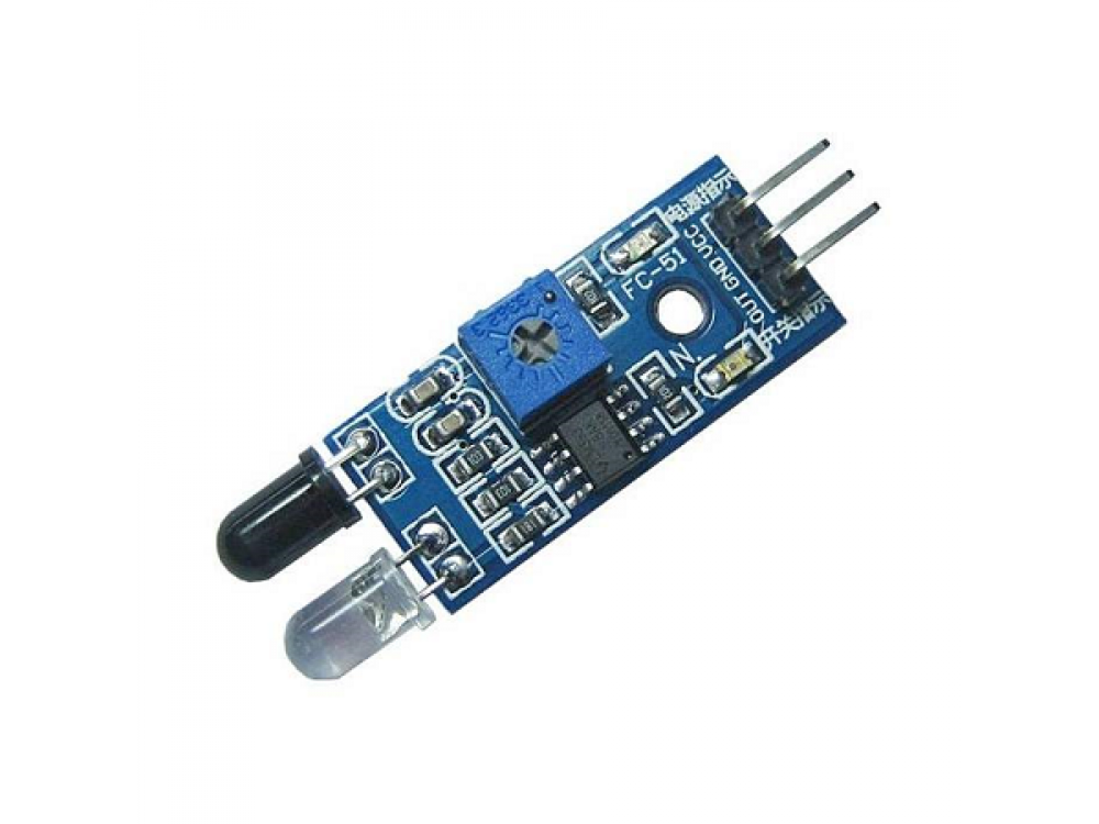 IR (Infrared) Obstacle Detection Sensor Circuit