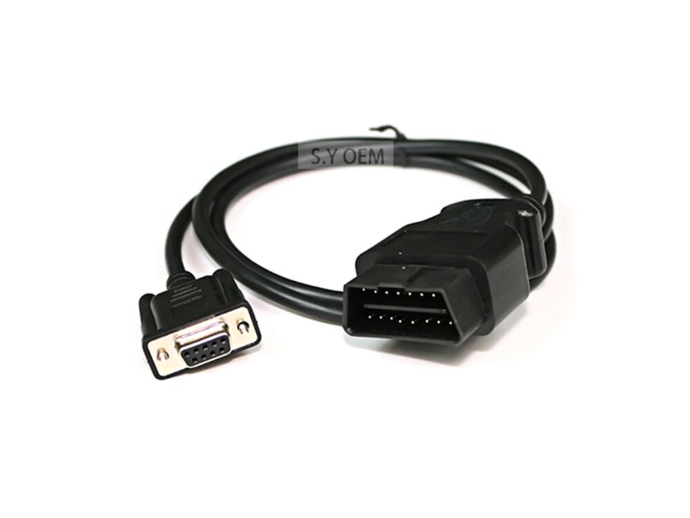 OBD2 16Pin to DB9 Serial Port Adapter Cable