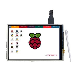 3.5 Inch 480x320 TFT Display with Touch Screen for Raspberry Pi B B+ 2B 3B