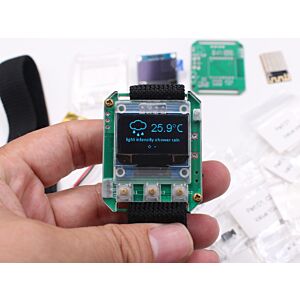 DIY ESP Smartwatch Kit with Weather Forecasting