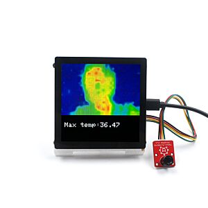 MaTouch_ESP32-S3 4 inch Display Demo Kit/ Photo Frame/ TVOC Monitor/ Infrared Temperature/ Globe Weather Forecasting