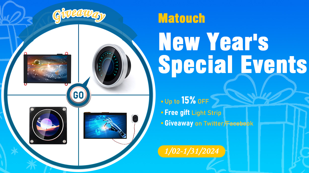 Matouch New Year's Special Events -The Giveaway ,Exciting free gifts with great discount !