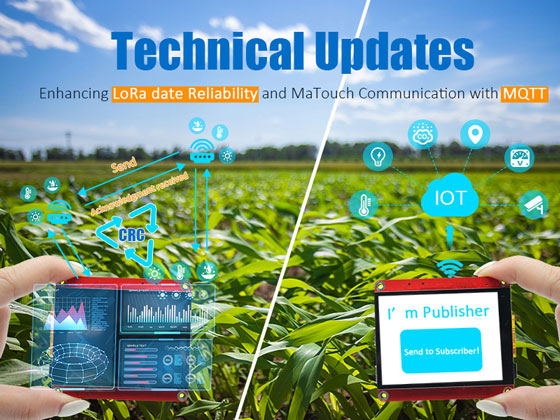 Technical Updates: Enhancing LoRa Reliability and MaTouch Communication with MQTT