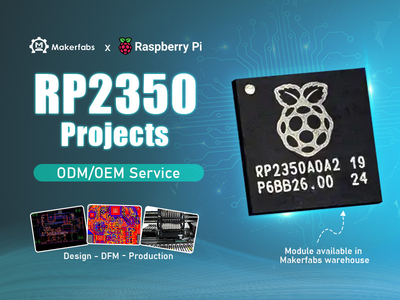 Raspberry Pi RP2350 Project in Makerfabs