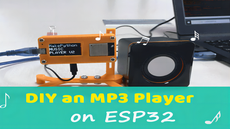 DIY MP3 Player with ESP32 - Audio Player