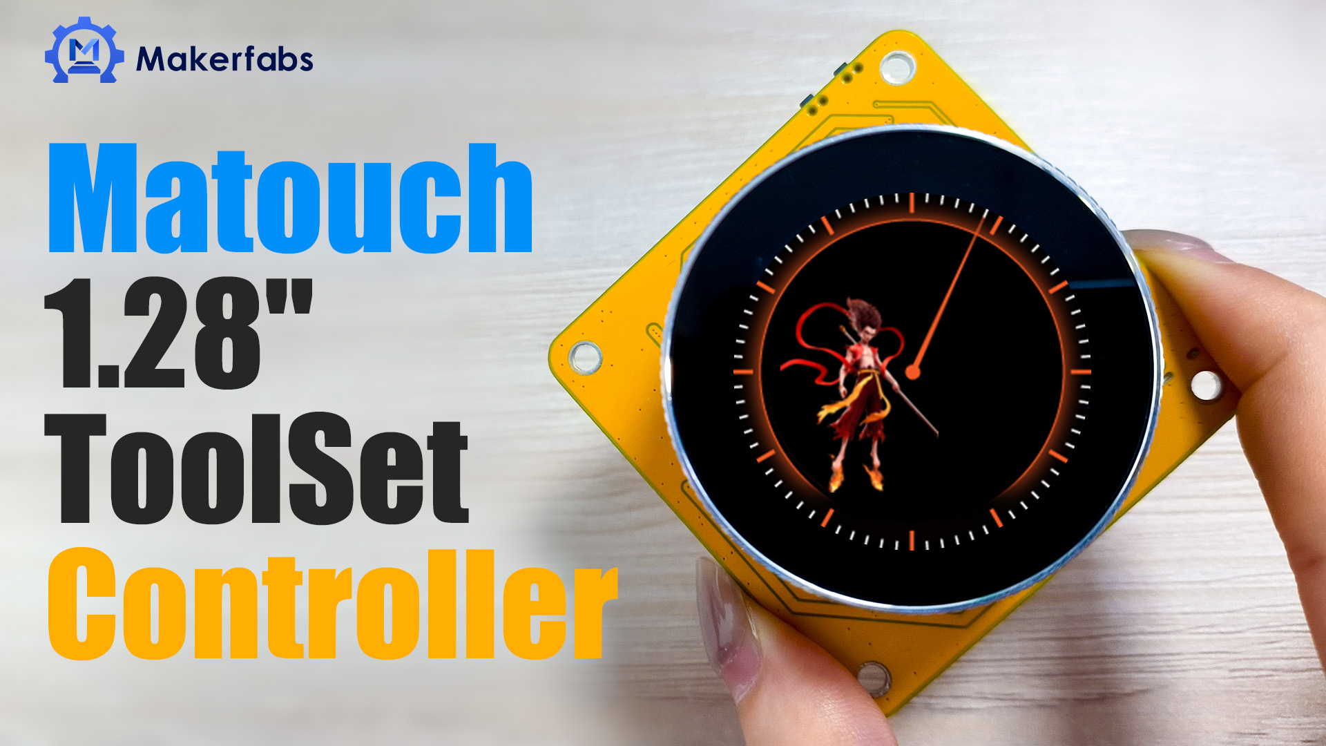 Next-Level ESP32-S3 Touch Controller! | MaTouch 1.28