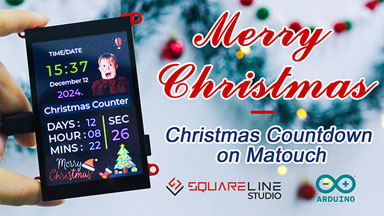 Made a Christmas Countdown Calendar On Matouch
