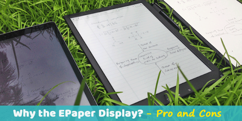 Benefits and challenges of large e-ink displays - Getjoan